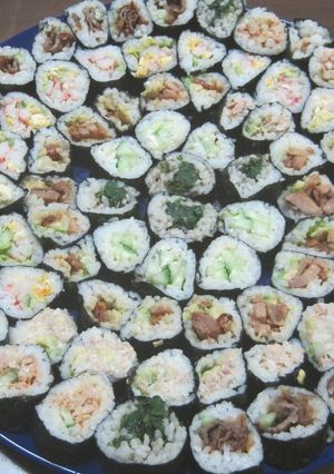 海外でお寿司?!-レシピのメイン写真