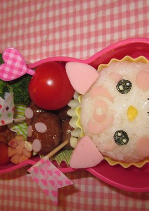 キャラ弁　ハミィ-レシピのメイン写真