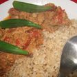 ビンチョウマグロのアラカレー