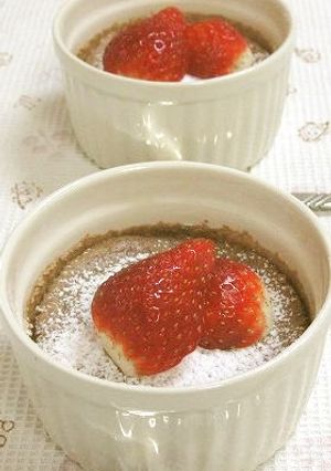 ✿ココア香るチーズケーキ-レシピのメイン写真