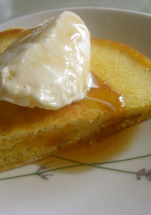 ラム酒&カボチャのホットケーキ-レシピのメイン写真