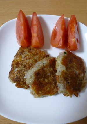 もちふわっ！れんこんの洋風つくねバーグ-レシピのメイン写真