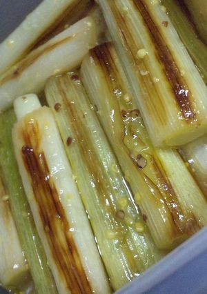 寿司酢で長ネギの粒マスタードマリネ-レシピのメイン写真