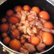 酒の肴に★鶏ひもの煮物