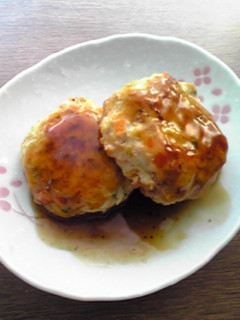 つくねのあんかけ~青じそ風味~-レシピのメイン写真