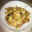 ひき肉と一緒に♫豆腐と黒豆のから煮