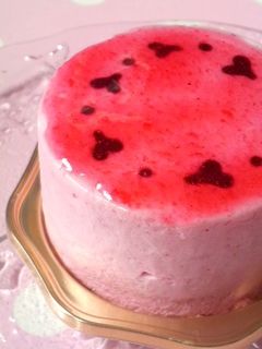 ラズベリームース-レシピのメイン写真