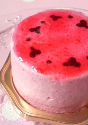 ラズベリームース-レシピのメイン写真