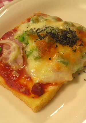 ＊ヘルシー♪厚揚げピザ風＊-レシピのメイン写真