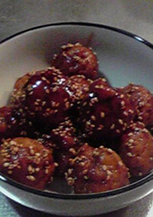 冷凍豆腐でヘルシー肉団子風?-レシピのメイン写真