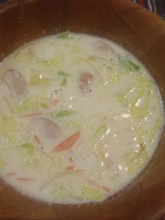色々野菜のミルクスープ-レシピのメイン写真