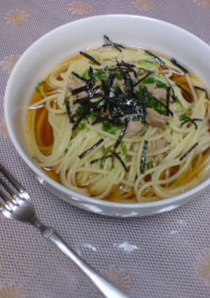 超簡単☆ツナスープパスタ☆-レシピのメイン写真