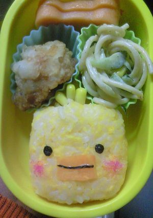 キャラ弁にかわいいチロ-レシピのメイン写真