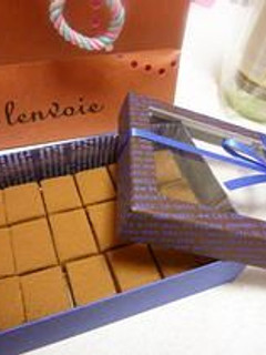 バレンタインに♪口どけ最高!!生チョコ-レシピのメイン写真