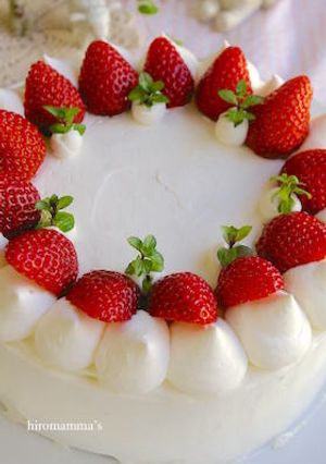 イチゴのショートケーキ-レシピのメイン写真