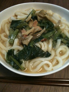 豆乳スープ(カレーうどんver)-レシピのメイン写真