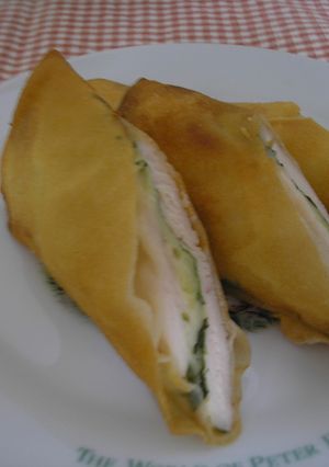 チキンのしそ&チーズ入り春巻き-レシピのメイン写真