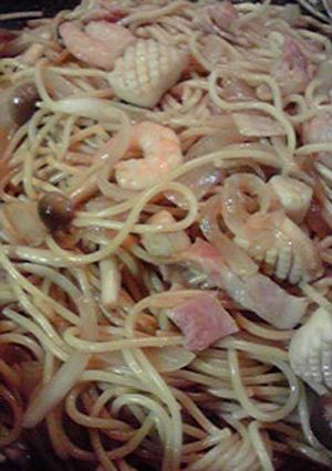 焼きスパゲティ-レシピのメイン写真