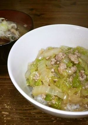 とろ～り♡白菜のあんかけ丼-レシピのメイン写真