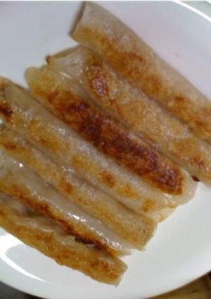 生春巻きの皮で棒餃子☆うまい☆モチモチ☆-レシピのメイン写真