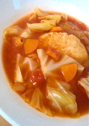 タコス風味のトマトスープ-レシピのメイン写真