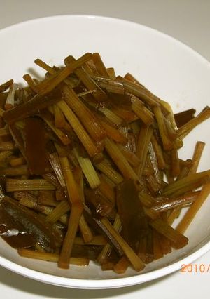 山蕗の佃煮♪-レシピのメイン写真
