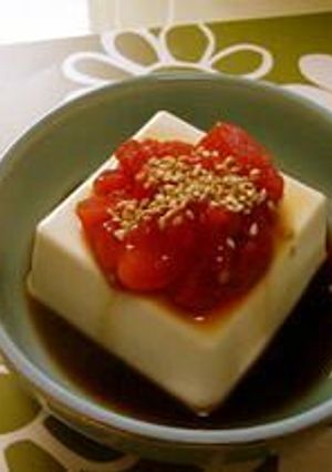 tofu & tomato!!-レシピのメイン写真