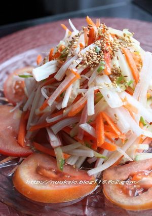 野菜が美味しい！和風生姜ドレッシング-レシピのメイン写真