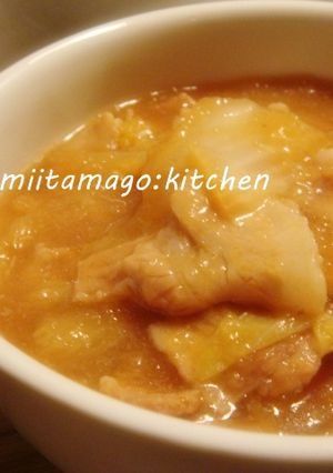豚バラ肉と白菜のとろとろみぞれ煮☆-レシピのメイン写真