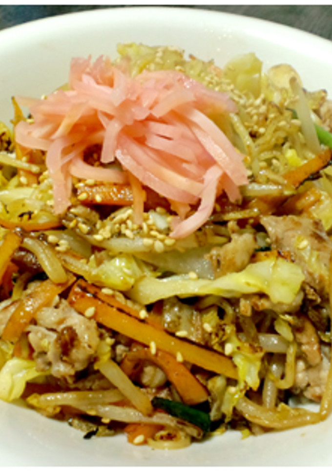 野菜たっぷり・だし焼きそば-レシピのメイン写真