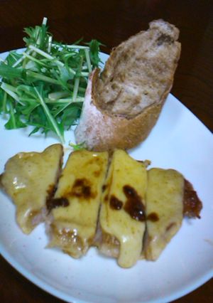 簡単豚ロースチーズ焼き-レシピのメイン写真