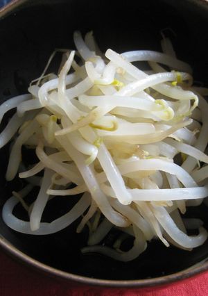 レンジで4分 シャキシャキもやし-レシピのメイン写真