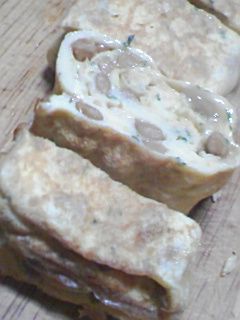 納豆の厚焼き玉子(≧∇≦)-レシピのメイン写真