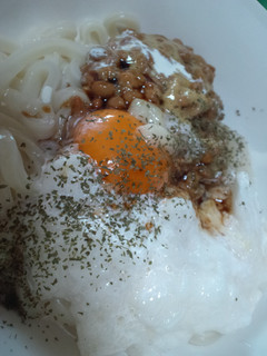 簡単★ネバネバ濃厚な納豆うどん♪-レシピのメイン写真