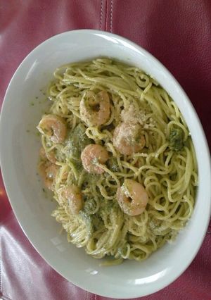 エビとバジルのパスタ-レシピのメイン写真