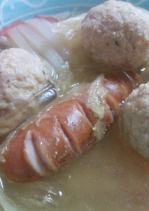 白菜と肉団子のスープ♪-レシピのメイン写真
