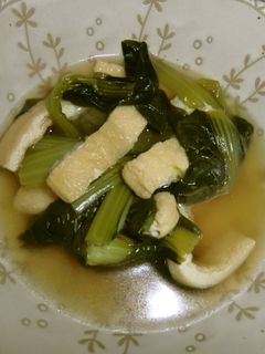 小松菜の煮物-レシピのメイン写真