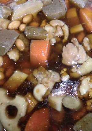 節分の福豆を筑前煮-レシピのメイン写真