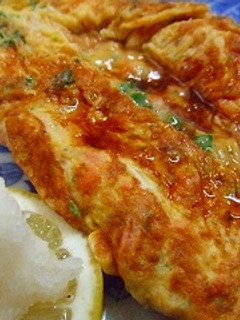 鮭入り和風オムレツ-レシピのメイン写真