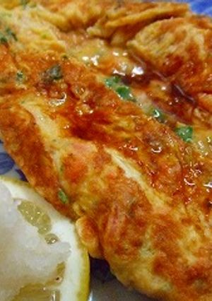鮭入り和風オムレツ-レシピのメイン写真