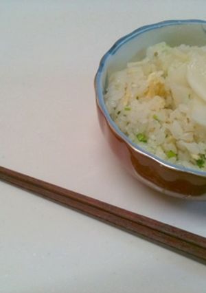 かぶの葉混ぜご飯-レシピのメイン写真