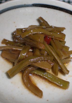 山クラゲの炒め煮-レシピのメイン写真