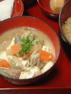 具だくさん☆ミルク風味の豚汁-レシピのメイン写真