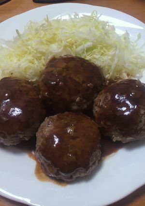 お手軽♪煮込みハンバーグ-レシピのメイン写真