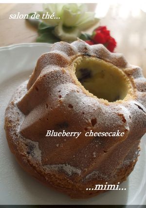あっさり♪ブルーベリーチーズケーキ-レシピのメイン写真