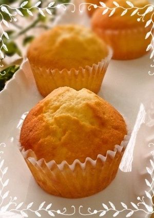 アーモンド風味　簡単マフィン♪-レシピのメイン写真