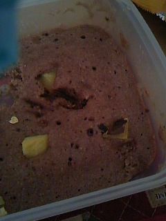 タッパーでレンジ蒸しパン-レシピのメイン写真