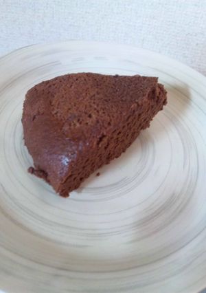 材料２つ☆炊飯器でﾁｮｺｹｰｷ-レシピのメイン写真