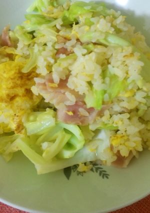 キャベツのチャーハン♪-レシピのメイン写真