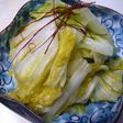 ビニル袋で簡単美味しい白菜漬け